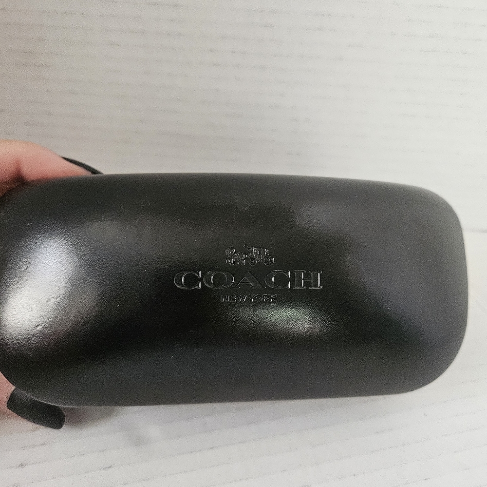 Coach black sunglasses caseโ